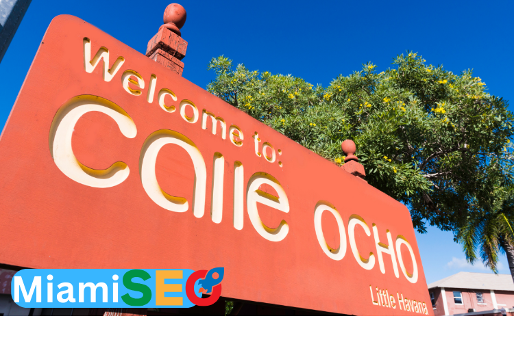 image of a calle ocho sign