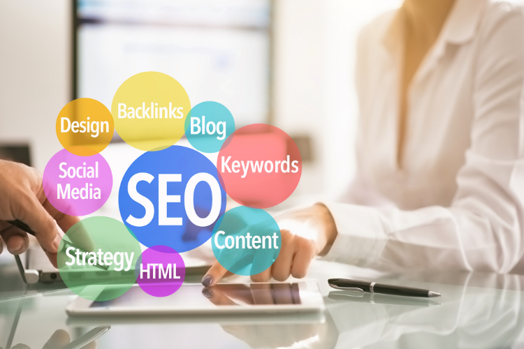 colorful seo letters for National SEO experts
