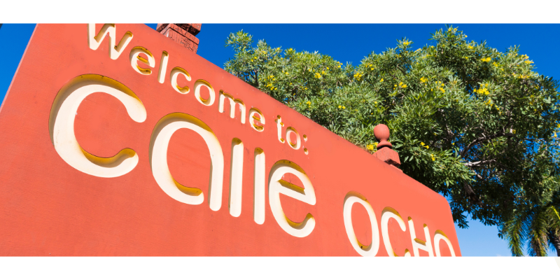 marketing solutions for Miami business, Calle ocho sign